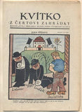 Lada - KVÍTKO Z ČERTOVY ZAHRÁDKY. - 1928. Nedělní příloha Českého slova. Obálka JOSEF LADA. /kvítko/