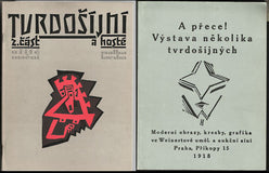 TVRDOŠÍJNÍ. - 1986. JOSEF ČAPEK; ZRZAVÝ; KREMLIČKA; ŠPÁLA;  HOFMAN; MARVÁNEK; /jc/katalog/
