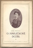 MERHOUT; CYRIL: O HAVLÍČKOVĚ DCEŘI. - (1921). /Havlíček/