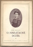 MERHOUT; CYRIL: O HAVLÍČKOVĚ DCEŘI. - (1921). /Havlíček/