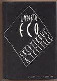 ECO; UMBERTO: SKEPTIKOVÉ A TĚŠITELÉ. - 1995. Obálka. ŠEDIVÝ.