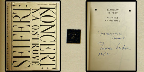 1965. 1. vyd. Podpis autora. Úprava LUCIE WEISBERGROVÁ; front. VL. TESAŘ. /poezie/
