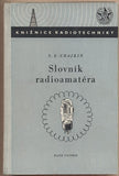 CHAJKIN; S. E.: SLOVNÍK RADIOAMATÉRA. - 1954. Knižnice radiotechniky. /technika/