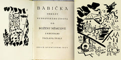 Špála - NĚMCOVÁ; BOŽENA: BABIČKA. - 1923. Aventinum;  Ot. Štorch - Marien; vytiskli Kryl a Scotti v Novém Jičíně.
