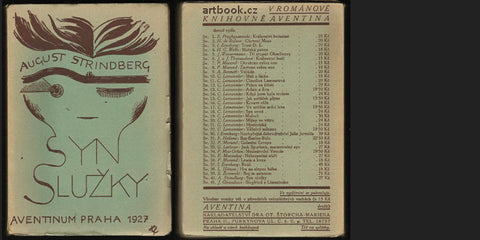 1927. Aventinum. Obálka VLASTISLAV HOFMAN.