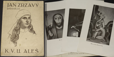 1923. X. výstava K.V.U. Aleš; V.O. Uměl. Besedy v Praze 7.X.-4.XI. /katalog/Zrzavý/