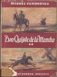 CERVANTES ; MIGUEL DE: DŮMYSLNÝ RYTÍŘ DON QUIJOTE DE LA MANCHA. - 1947. Obálka KOTRBA.