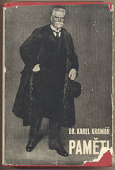 KRAMÁŘ; KAREL: PAMĚTI. - (1938). /historie/