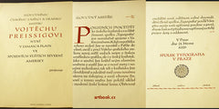 TYPOGRAFIA VOJT. PREISSIGOVI. Číslo 12; 1923. - 1923. VOJTĚCH PREISSIG; KAREL DYRYNK; Rudolf Hála; Státní tiskárna v Praze. /písmo/typografie/