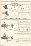 CENÍK TOPNÝCH ARMATUR.  - 1938. /katalog/topné armatury/
