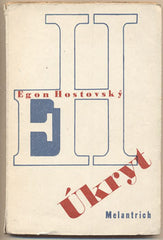 HOSTOVSKÝ; EGON: ÚKRYT. - 1946. Obálka TEIGE.