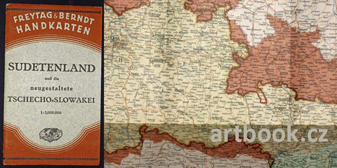 1938.  Freytag & Berndt; Sudety; Mnichovská dohoda; 