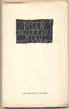 1948. Kantáta. Obálka MLČOCH.