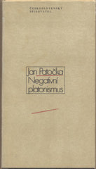 PATOČKA; JAN: NEGATIVNÍ PLATONISMUS. - 1990. /filozofie/