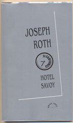 ROTH; JOSEPH: HOTEL SAVOY. - 1995. Obálka MARTIN DYRYNK.
