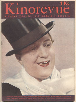 1935. Obrázkový filmový týdeník. Hugo Haas.