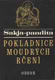 SAKJA-PANDITA: POKLADNICE MOUDRÝCH RČENÍ. - 1984. Tibet. Obálka JAN JISKRA.