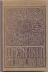 PAMĚTNÍ KNIHA 1. STŘELECKÉHO PLUKU JANA HUSI. - 1920. Sestavil poručík Pavlík. Knihovna 'Památníku odboje'. /dějiny/historie/