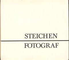 STEICHEN FOTOGRAF. - (1969). Katalog výstavy. /fotografie/