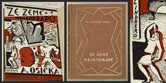 OSIČKA; ANTONÍN: ZE ZEMĚ MRAKODRAPŮ. - 1928. Obálka a ilustrace L. SÜSS.