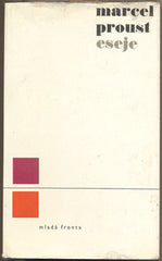 PROUST; MARCEL: ESEJE. - 1968. Zamyšlení nad sainte-beuvem. Obálka VÁCLAV SIVKO.