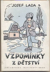 LADA; JOSEF: VZPOMÍNKY Z DĚTSTVÍ. - 1948. Kresby JOSEF LADA.