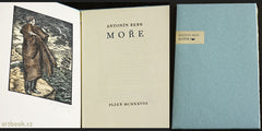 BEBR; ANTONÍN: MOŘE. - 1928. Edice Věž sv. 5; úprava KAREL DYRYNK; dřevoryty KAREL ŽIVNÝ.