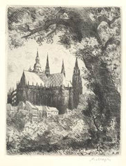 MAJER; ANTONÍN. - 1946. Královská zahrada na Hradě Pražském.