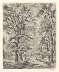 VORLÍČEK; VIKTOR. - 1946. Královská zahrada na Hradě Pražském.