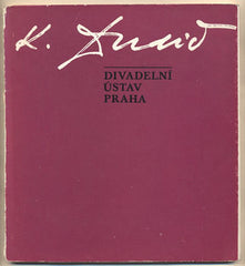 Dudič - KAREL DUDIČ. - 1977. Režisér - Scénograf. /divadlo/scénografie/