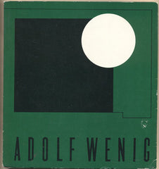 Wenig  - ADOLF WENIG. - (1972) Divadelní ústav. /divadlo/scénografie/