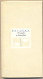 PATOČKA; JAN: TŘI STUDIE O MASARYKOVI. - 1991. Edice Váhy.