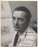 KAREL POKORNÝ (sochař) - 1938. Fotografie. Dedikace s podpisem Karla Pokorného dat. 14/XII. 38'. /osobnosti/