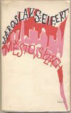 SEIFERT; JAROSLAV: MĚSTO V SLZÁCH. - 1948. Obálka KAREL SVOLINSKÝ. /poezie/