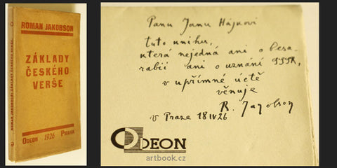 1926. 1. vyd. Podpis autora.  Obálka KAREL TEIGE. /strukturalismus/