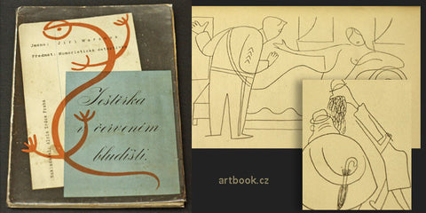 1928. Humoristická detektivka. Ilustrace ADOLF HOFFMEISTER.