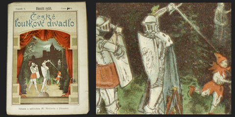 1901. České loutkové divadlo. /loutkové divadlo/