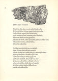 Váchal - BŘEZINA; OTOKAR: RUCE. - 1946. Ráj knihomilů. Dřevoryty JOSEF VÁCHAL.