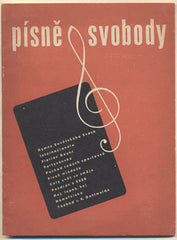 PÍSNĚ SVOBODY. - 1945. Obálka ANTONÍN JERO.