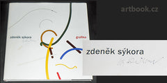 ZDENĚK SÝKORA. GRAFIKA. - 2008. Soupis grafického díla. Grafická úprava ZDENĚK ZIEGLER. Podpis Zdeňka Sýkory.