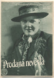 SMETANA; BEDŘICH: PRODANÁ NEVĚSTA. - 1933. Obrázkový filmový program.
