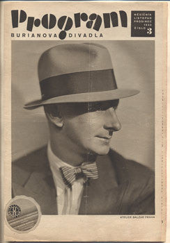1932. VLASTA BURIAN. /divadelní program/