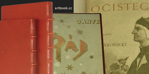 1901; 1902. Očistec. Ráj.  Přeložil Jaroslav Vrchlický. Celokožené vazby. 