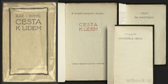 RÁŽ - BIEBL: CESTA K LIDEM. - 1923. Knihovna 'Hosta'. Předmluva Zdeněk Kalista. /poezie/