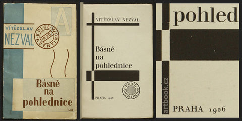 1926. 1. vyd. Cover design KAREL TEIGE & OTOKAR MRKVICKA.
