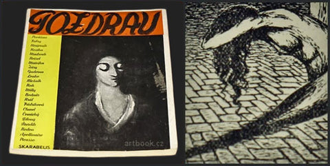 1942. Almanach poézie. Jeseň 1942. Skarabeus. /nadrealismus/surrealismus/