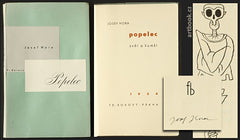 HORA; JOSEF: POPELEC. - 1934. Svět a kumšt . Kresby FR. BIDLO; úprava RUDOLF HÁLA;  kartonáž podle návrhu FRANT. MUZIKY.