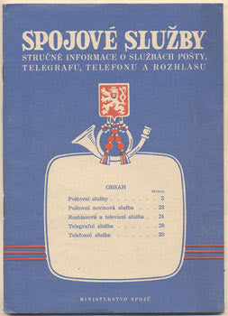 (1953). /pošta/poštovní služby/