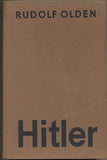 OLDEN; RUDOLF: HITLER. - 1936. /historie/