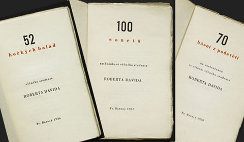 1936; 1937; 1938. 1. vyd. Tři svazky; obálky FR. MUZIKA.
